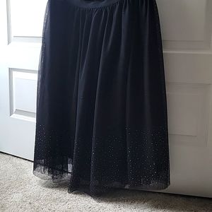 Black skirt